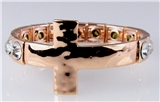 4030909 Brilliant Sparkling Rhinestone Cross Stretch Bracelet Christian Fashion