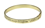 4031022 John 14:6 I am the Way Hinged Religious Christian Bracelet 