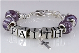 4031153 Pandora Style Faith Bead Beaded Bracelet Stackable Religious Christian